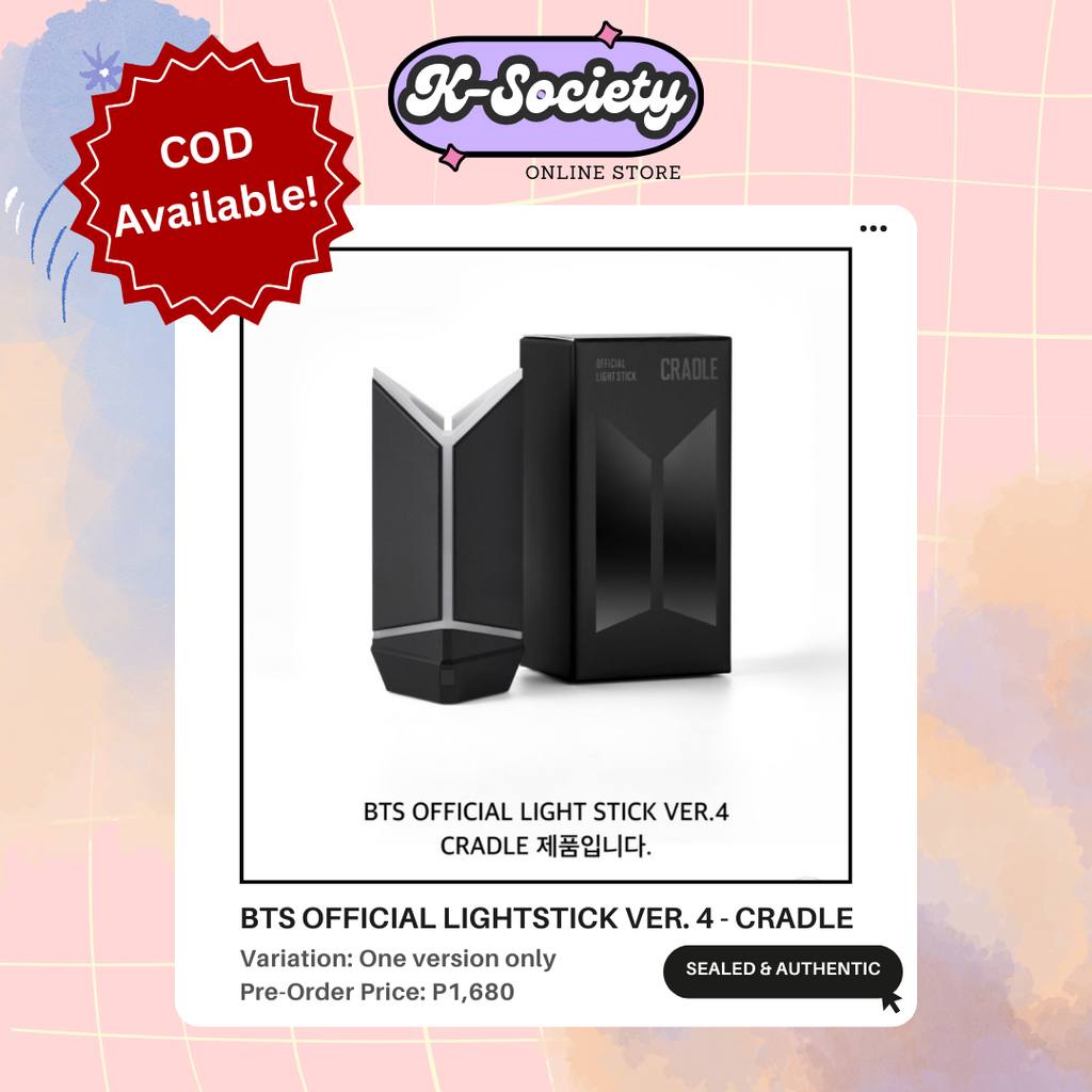 BTS Official Lightstick Ver. 4 and Accessories