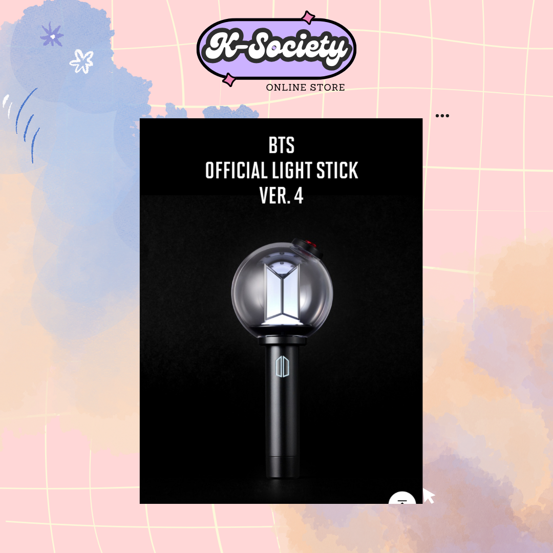 BTS Official Lightstick Ver. 4 and Accessories