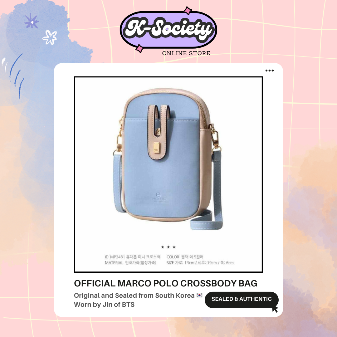BTS Jin Marco Polo Cross Bag