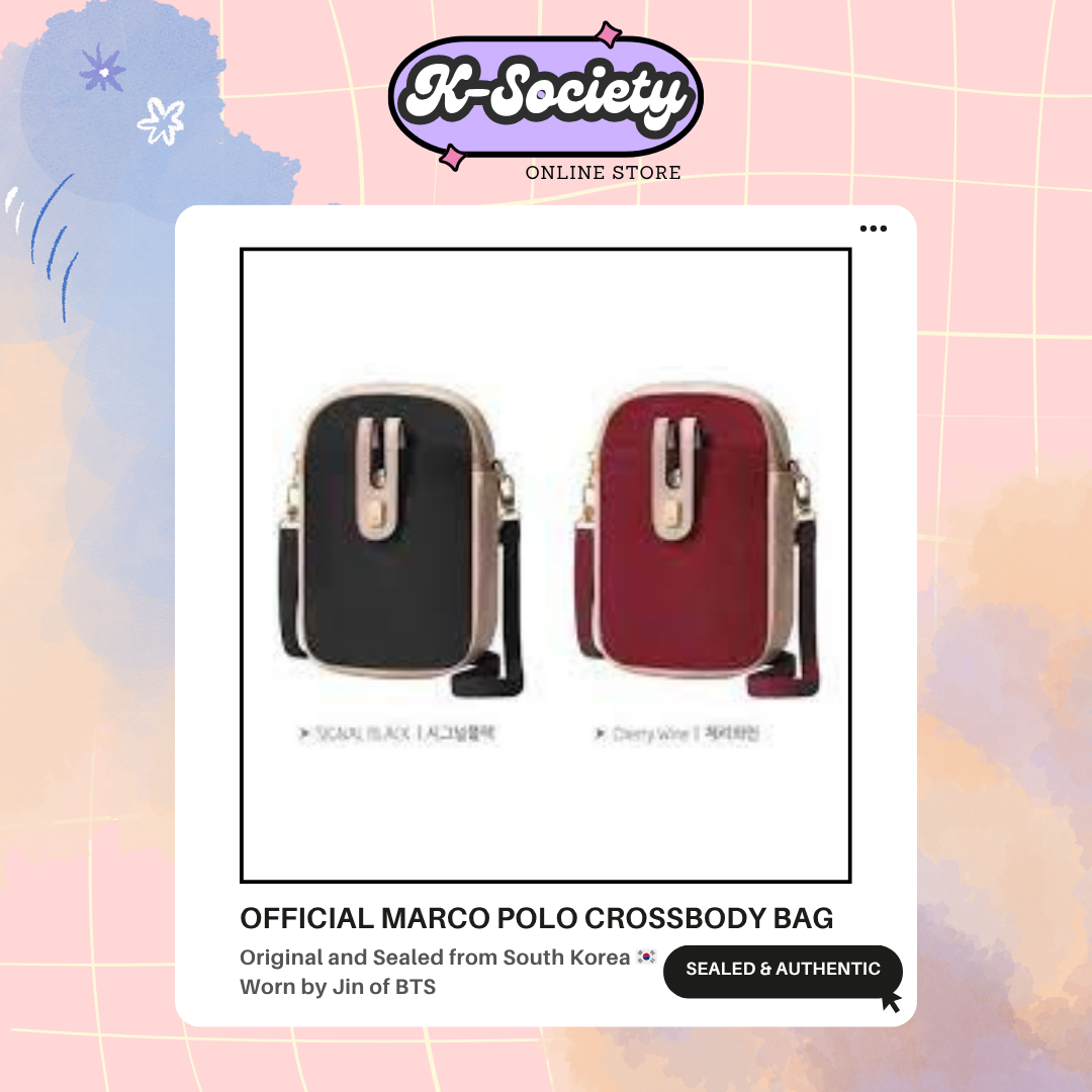 BTS Jin Marco Polo Cross Bag
